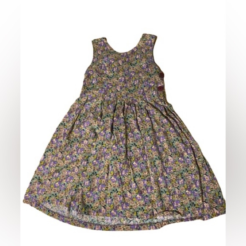 LNO floral print below the knee dress